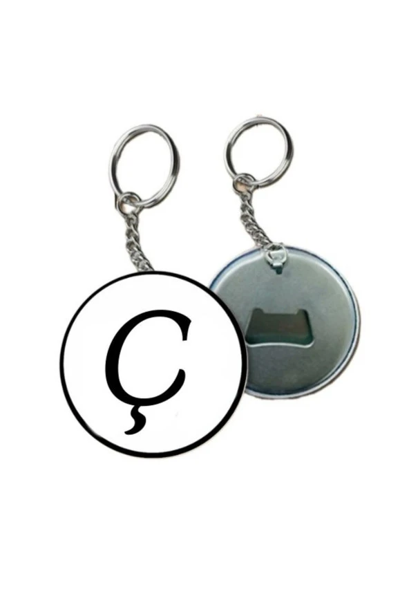 Özcan Tasarım Açacaklı Ç Harfi Anahtarlık ürün görseli