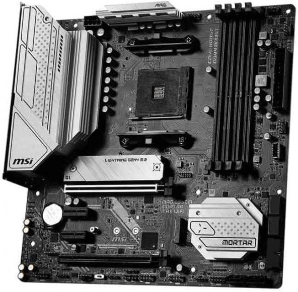 MSI Mag B550M Mortar Max Wi-Fi AM4 DDR4 Micro ATX Anakart Outlet - 4