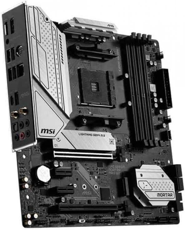 MSI Mag B550M Mortar Max Wi-Fi AM4 DDR4 Micro ATX Anakart Outlet - 5