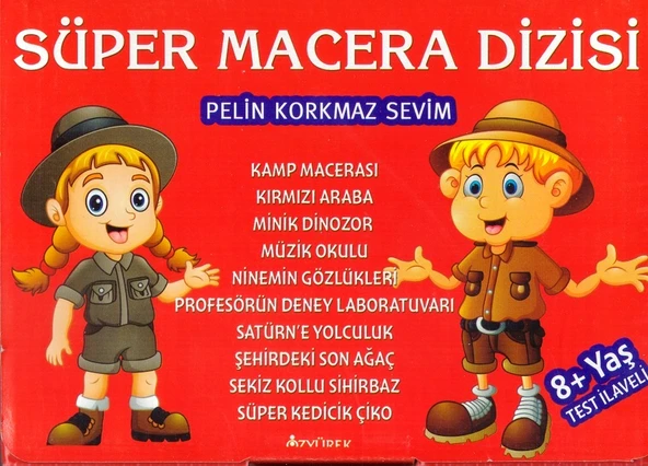 ÖZYÜREK SÜPER MACERA DİZİSİ- 8 YAŞ ( 10 KİTAP )