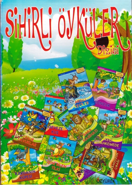 ÖZYÜREK SİHİRLİ ÖYKÜLER DİZİSİ ( 10 KİTAP )