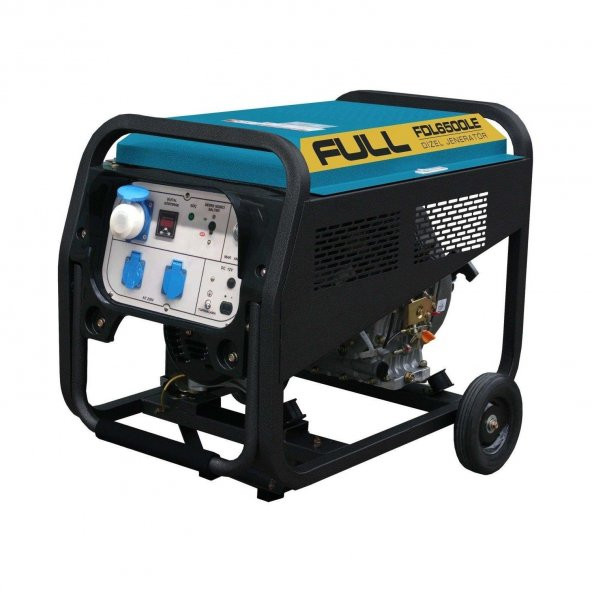 Full FDL6500LE Dizel Jeneratör İpli Marşlı 5kW 6,2kVA ürün görseli 1