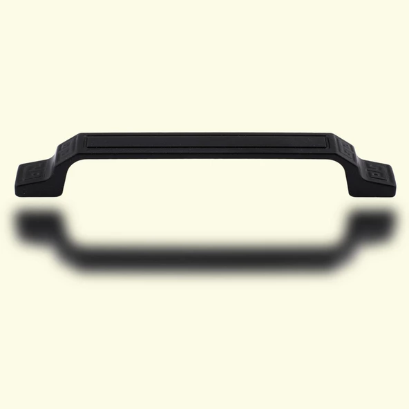 Can Mobilya Mutfak Dolabı Çekmece Dolap Kapak Kulpu Düz Metal Kulp Kulbu Kulpu 128 Mm Siyah - 3
