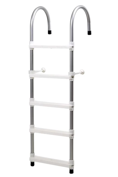 Hobi Store Portatif Tekne Merdiveni ( Beyaz )  3 Basamaklı - 3