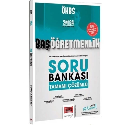 YARGI 2024 ÖKBS BAŞ ÖĞRETMENLİK ÇÖZÜMLÜ SORU BANKASI