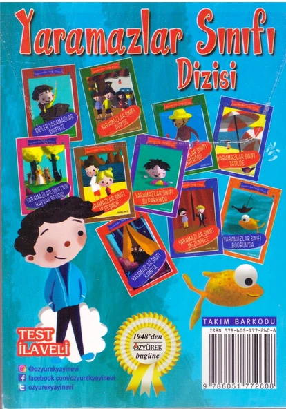 ÖZYÜREK YARAMAZLAR SINIFI DİZİSİ ( 10 KİTAP )
