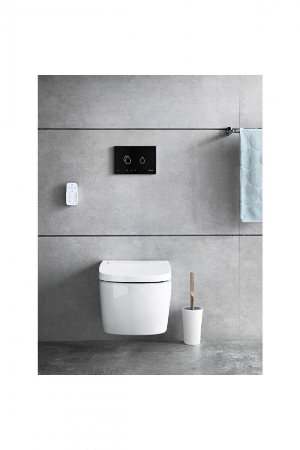 VitrA V-Care Basic 5674B003-6193 Akıllı Klozet, 60 cm, Beyaz - 2