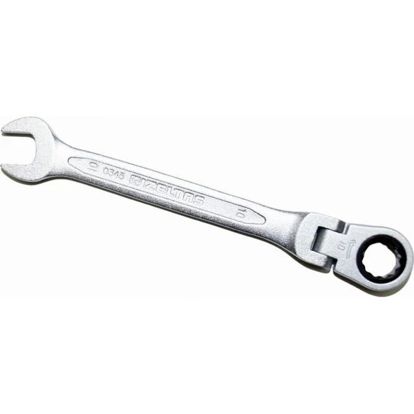 İzeltaş 0345020019 Cırcırlı Kombine Anahtar Mafsallı 19mm - 2
