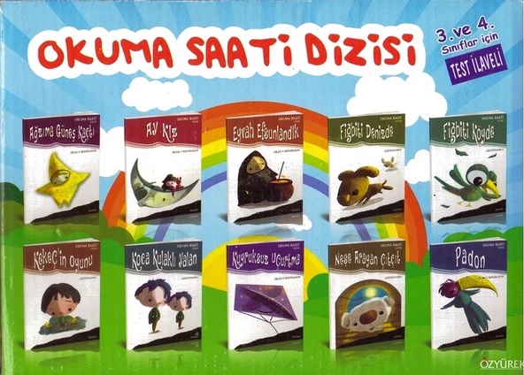 ÖZYÜREK OKUMA SAATİ DİZİSİ-3. VE 4. SINIF ( 10 KİTAP )