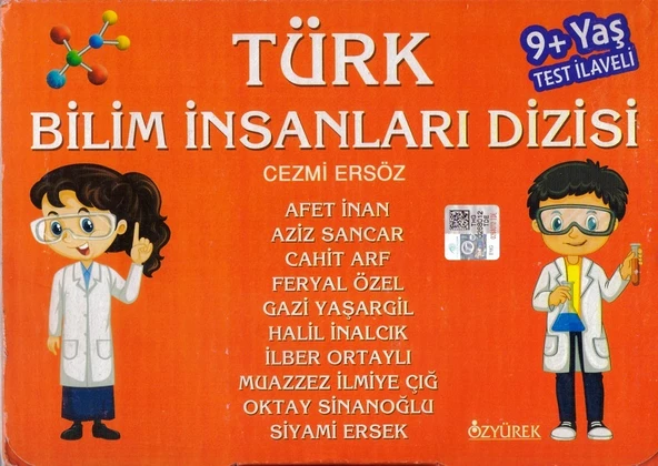 ÖZYÜREK TÜRK BİLİM İNSANLARI-9 YAŞ ( 10 KİTAP )