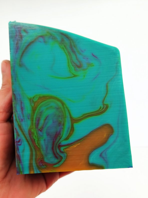 Renkli Turkuaz Katalin Hammadde 480 gr. - Resim 4