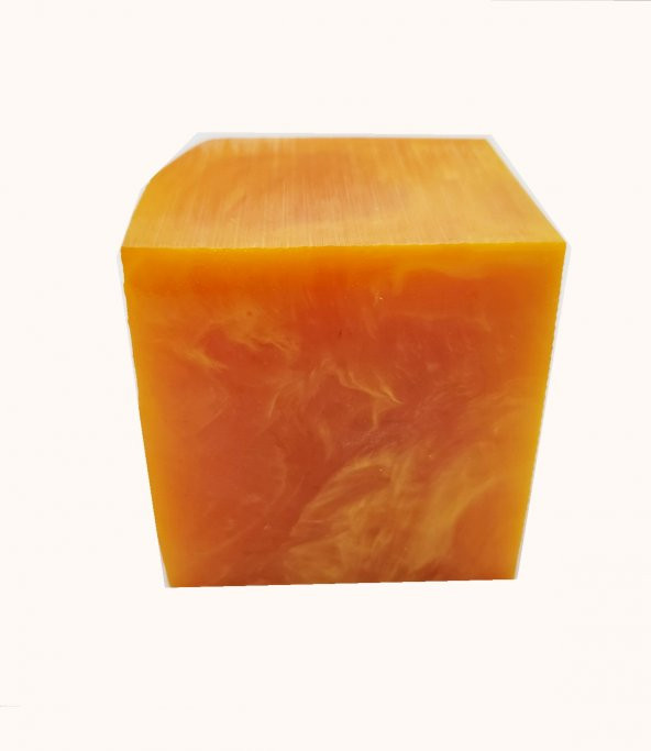 Sarı Hareli Sıkma Kehribar Kütle 500 gr. - 3