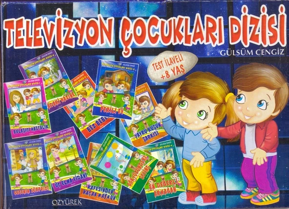 ÖZYÜREK TELEVİZYON ÇOCUKLARI DİZİSİ-8 YAŞ ( 10 KİTAP )