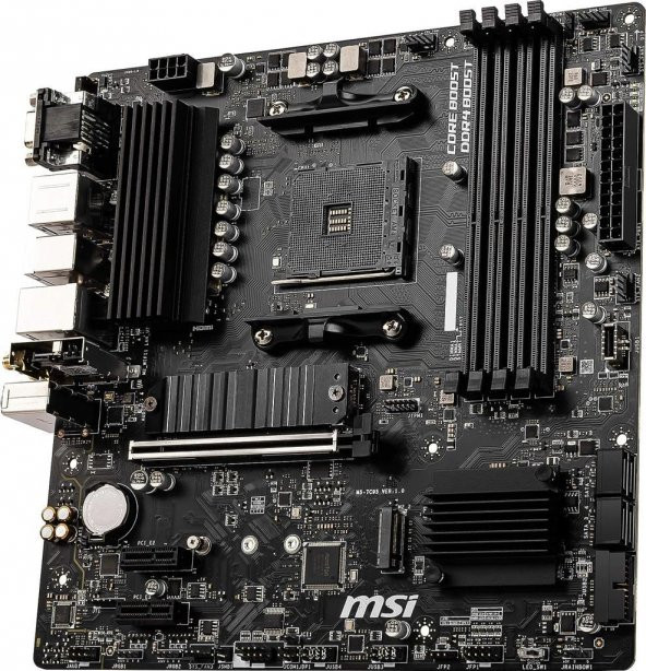 MSI B550M PRO-VDH Wi-Fi AMD AM4 DDR4 Micro ATX Anakart Teşhir - 2
