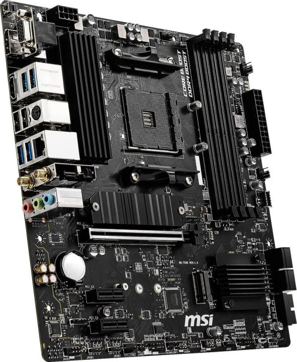 MSI B550M PRO-VDH Wi-Fi AMD AM4 DDR4 Micro ATX Anakart Teşhir - 3