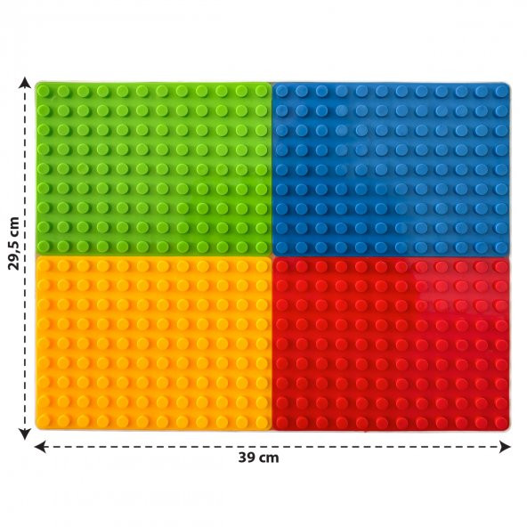 LegoDuploUyumlu Tablalı Maxi Boy Zemin - 2