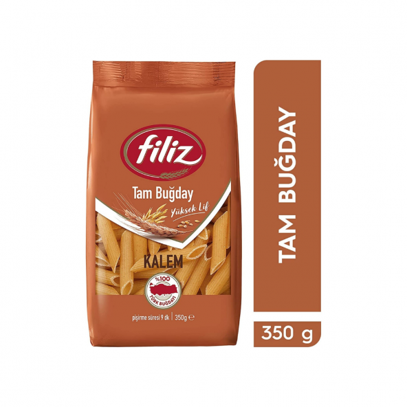 Filiz Makarna Tam Buğday Kalem 350gr