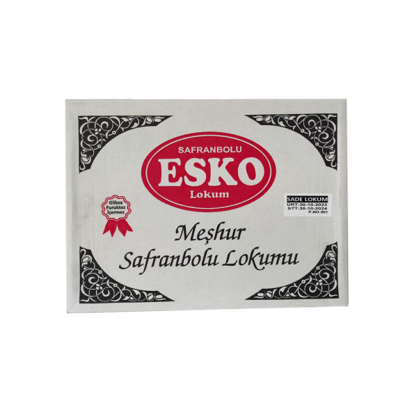 Esko Safranbolu Sade Lokum 2000 gr