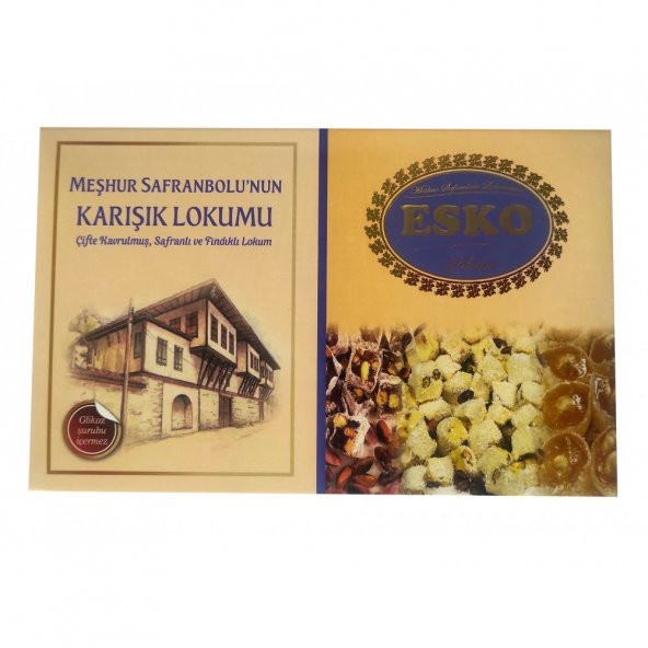 Esko Safranbolu Karışık Lokumu 500 gr - 1
