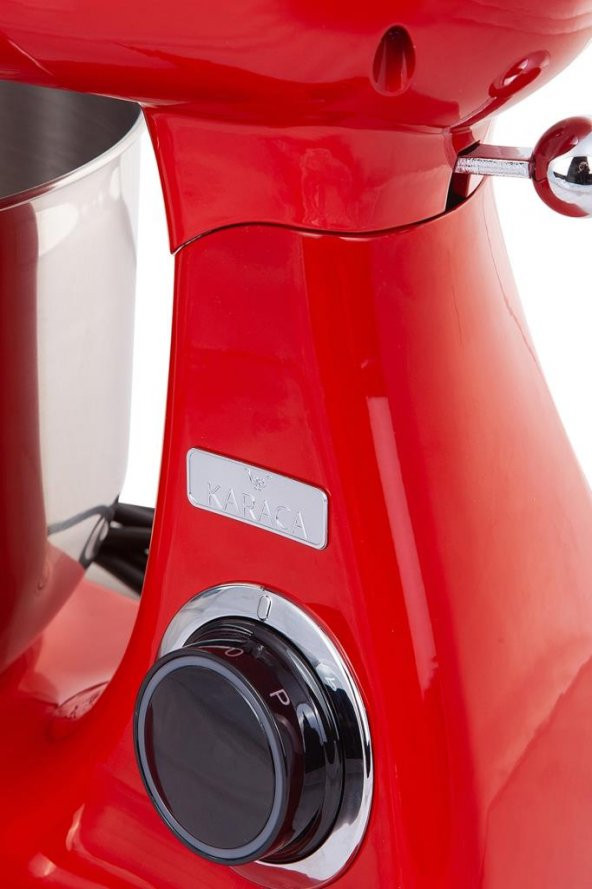 Karaca Powercast Chef Döküm Stand Mikser Red Mutfak Şefi 1800W 6,2 Lt - 4