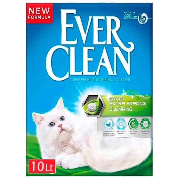 Ever Clean Extra Strength Kedi Kumu 10 Lt