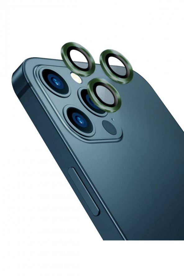 iPhone 13 Pro Max Uyumlu Go Des CL-10 Kamera Lens Koruyucu