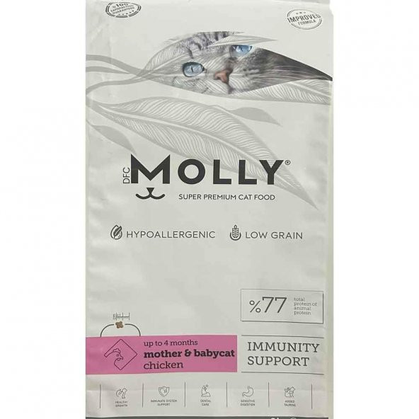 Molly Mother Babycat Yavru Kedi Maması Tavuklu 15 Kg