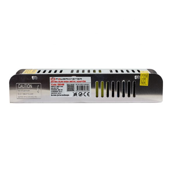12 VOLT - 15 AMPER SLIM KASA METAL ADAPTÖR (198*58*40) (4116) - 3