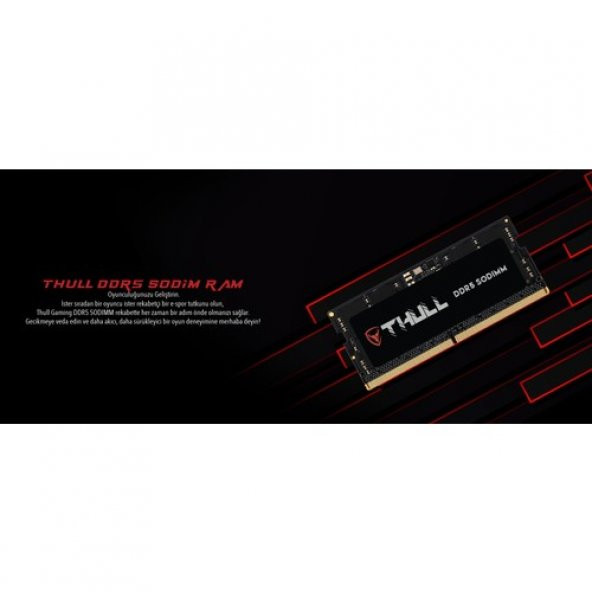 Thull Gaming 16GB 5600MHZ CL46 1.1V Ddr5 Sodımm Ram THL-SOPC44800D5-16G - 2