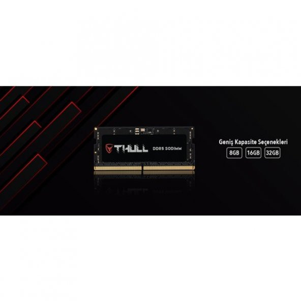 Thull Gaming 16GB 5600MHZ CL46 1.1V Ddr5 Sodımm Ram THL-SOPC44800D5-16G - 3