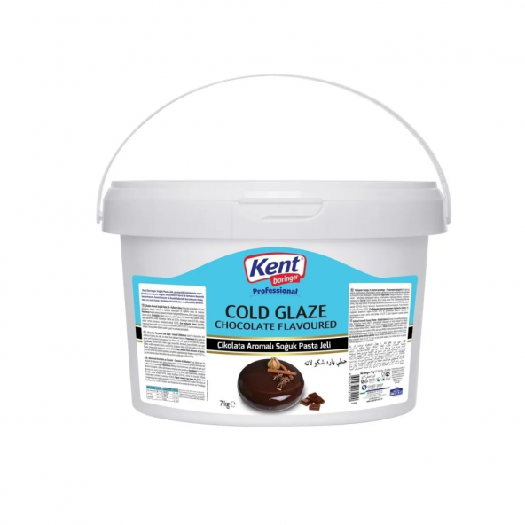 Kent Boringer Çikolata Aromalı Soğuk Pasta Jeli 7 Kg