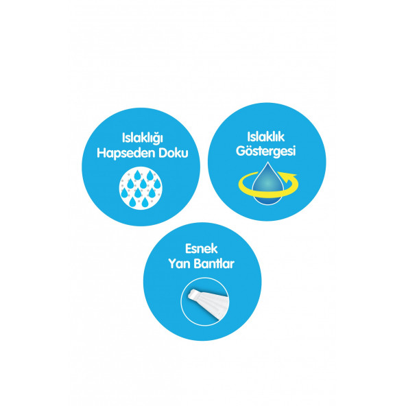 Paddlers Pure Bebek Bezi 2 Numara Mini 176 Adet (3-6 Kg) Ekstra Aylık Paket - 3