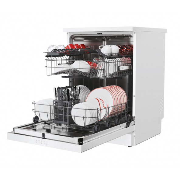 HOOVER HF 3E53L0W-17 E Enerji Sınıfı 13 Kişilik 5 Program Bulaşık Makinesi - 2