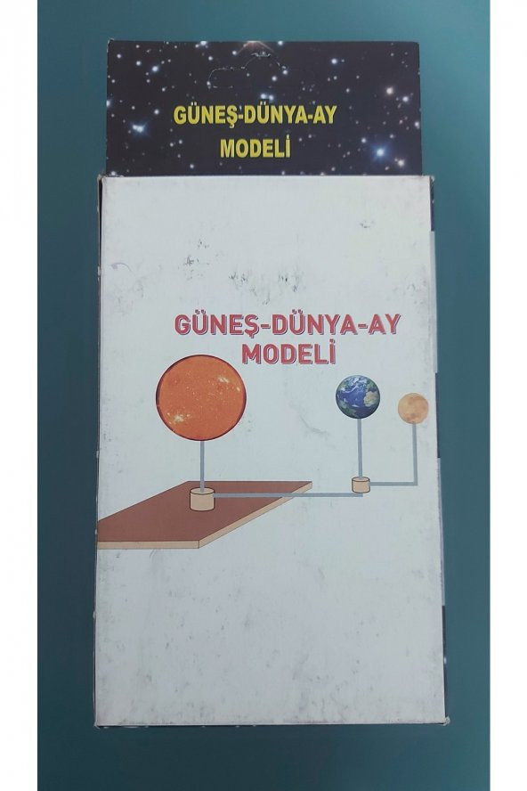 Güneş Dünya Ay Yapım Seti Güneş Sistemi Model 2