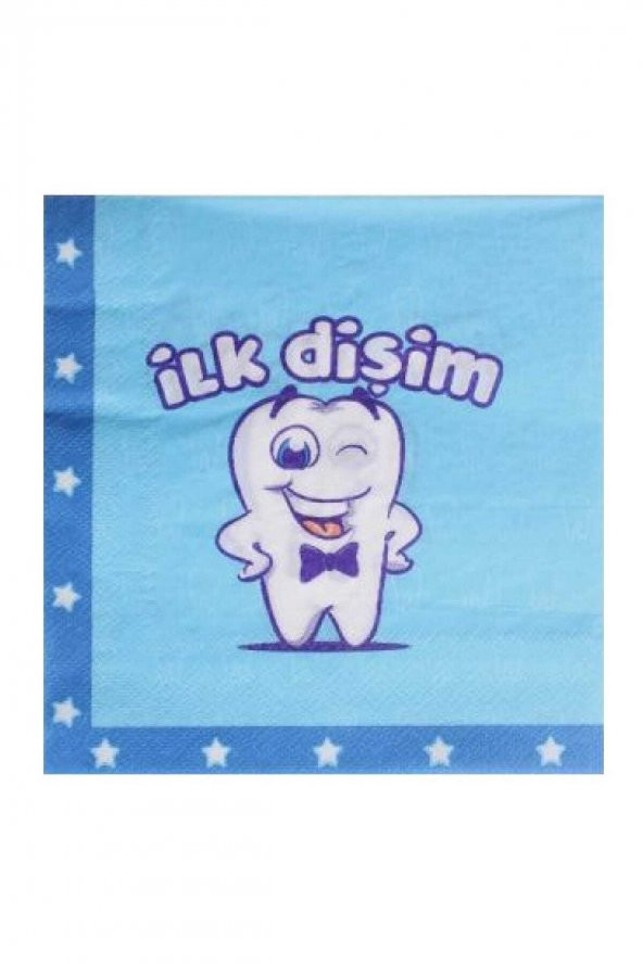 İlk Dişim Erkek Peçete