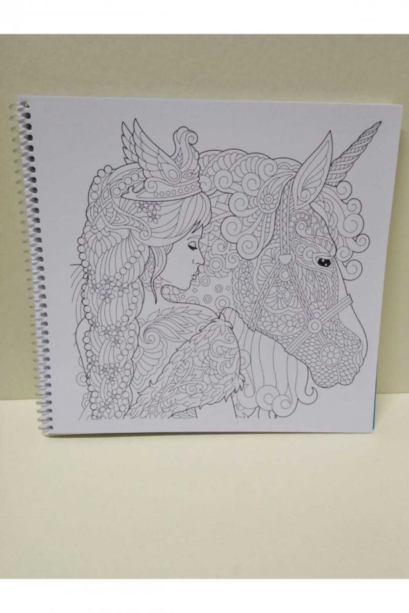 Ruh-u Revan Yetişkinler Için Boyama Kitabı 35 Sayfa 22x24 - 2