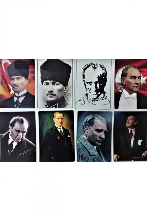 Mini Atatürk Portreler 10 Lu Paket