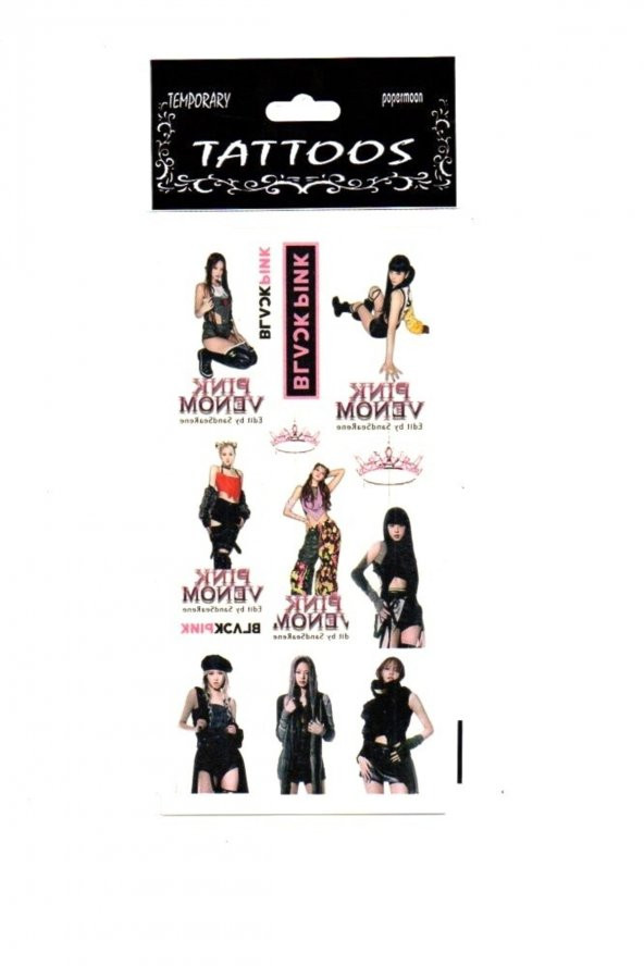 Blackpink Temalı Tattoo - 3