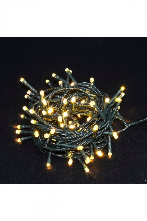 Şahaneparti Yeşil Kablolu Pilli Led 3 Metre