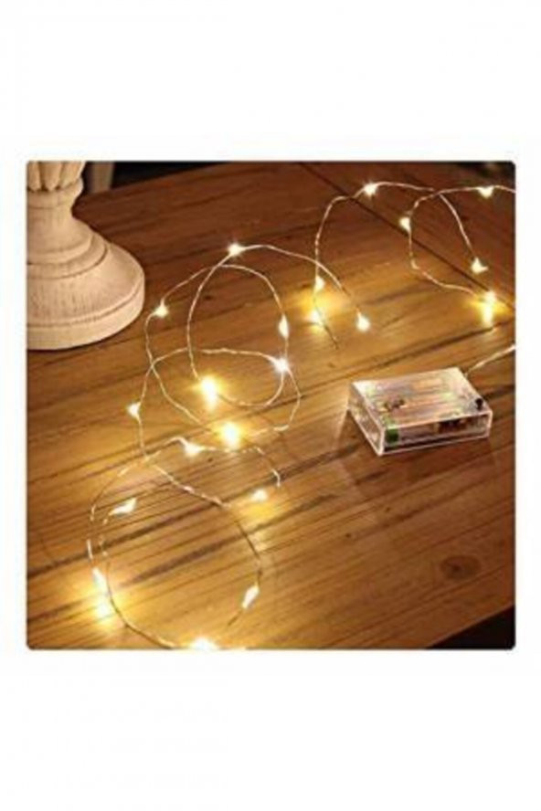 Şeffaf Kablolu  Dekoratif Peri Led Günışığı 10 Metre ürün görseli 1