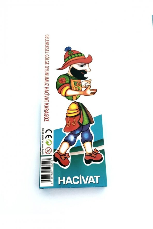 Karagöz Hacivat Geleneksel Gölge Oyunu Kutulu Mini Set - 2