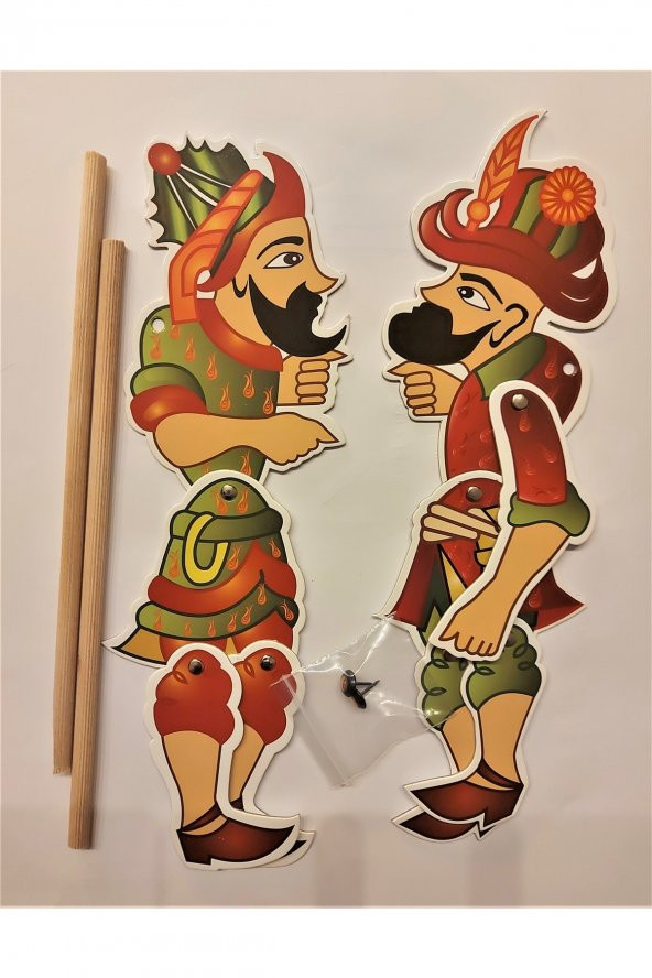 Geleneksel Karagöz Ve Hacivat Kukla Oyunu ürün görseli 1