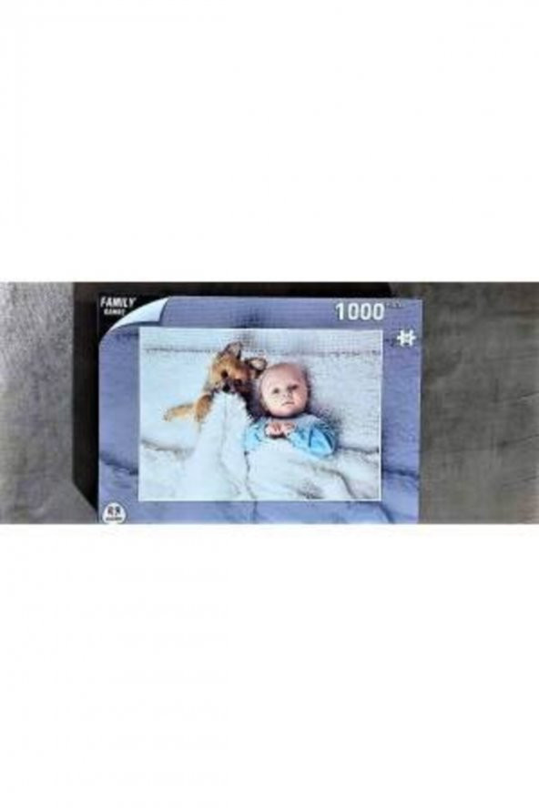 Globo 1000 Parça Puzzle - Baby And Dog ürün görseli 1