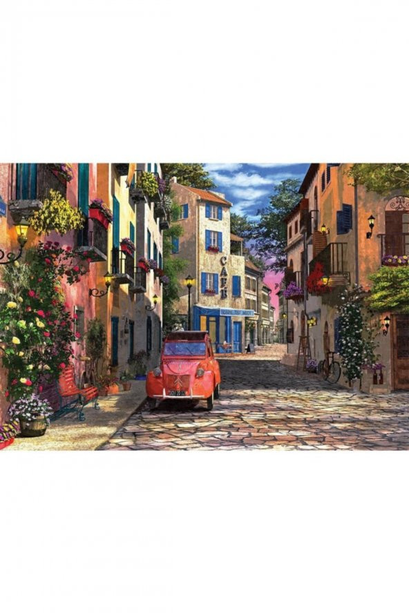 1000 Parça Rue Francais Puzzle - Resim 2