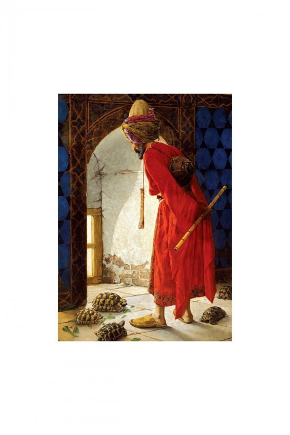 Kaplumbağa Terbiyecisi Puzzle 1000 Parça 11087 - Resim 2