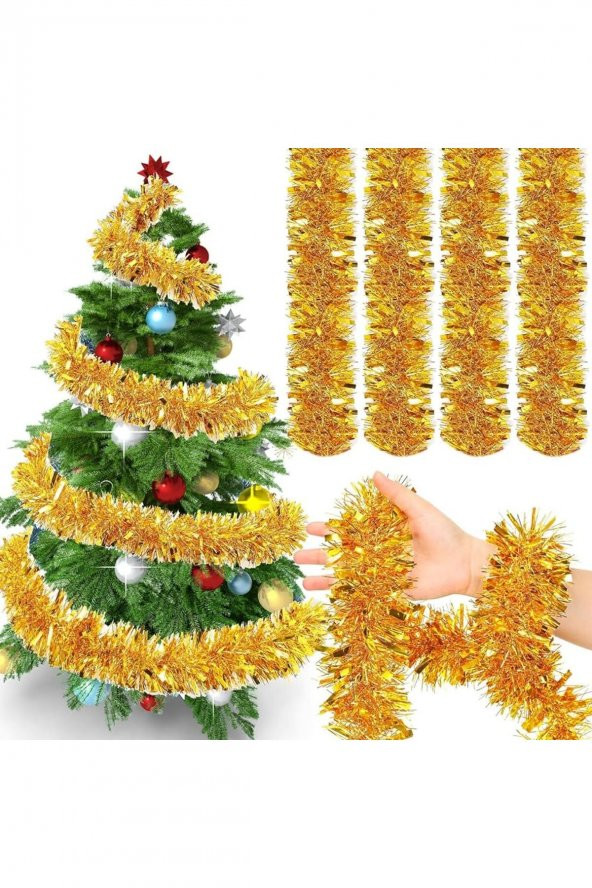 Gold Garland Sim 5 cm 5 Adet ürün görseli 1