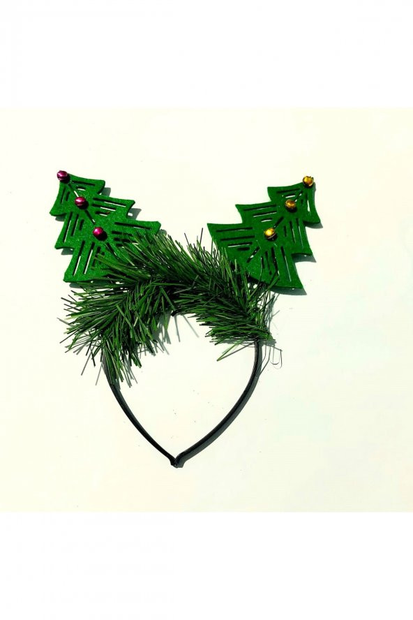 YILBAŞI ÇAM AĞAÇLI TAÇ SÜSÜ ürün görseli 1