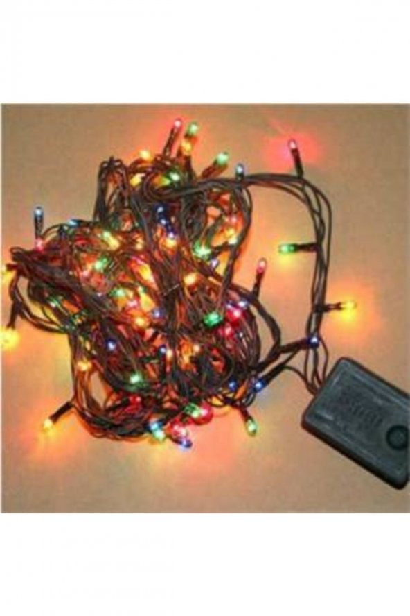 3,5 Metre 100 Led Karışık Renk Yılbaşı Ağaç Işığı ürün görseli 1