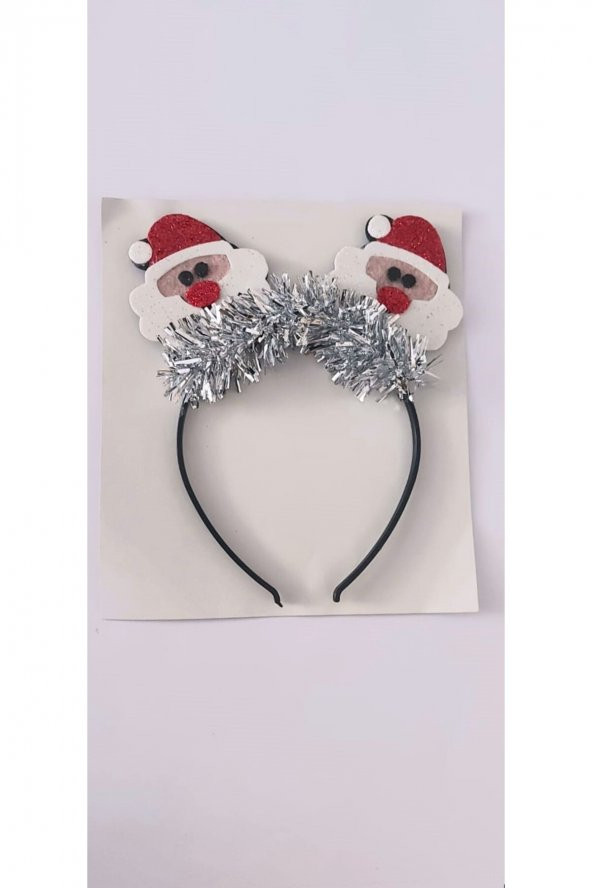 YILBAŞI NOEL BABA TAÇ SÜSÜ GÜMÜŞ - 2