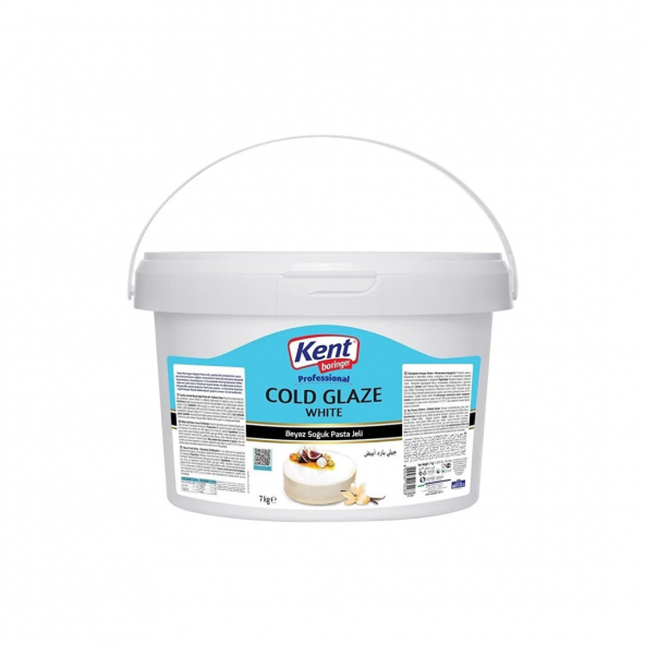 Kent Boringer Beyaz Vanilya Aromalı Soğuk Pasta Jeli 7 Kg